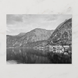Hallstatt Village Lake Postcard