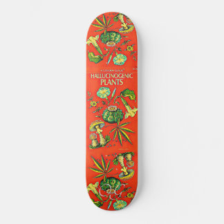 Hallucinogenic Plants Skateboard