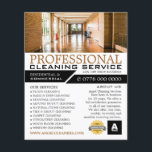 Hallway Floor, Cleaning Service Advertising Flyer<br><div class="desc">Hallway Floor,  Cleaning Service Advertising Flyer by The Business Card Store.</div>