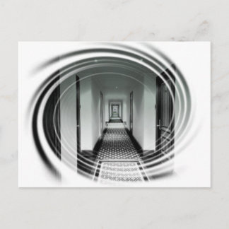hallway postcard