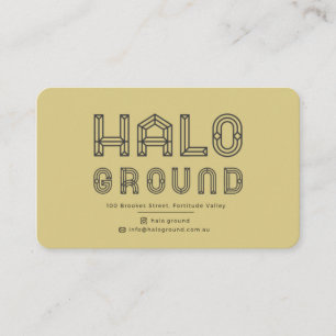 Halo Ground Coffee Card