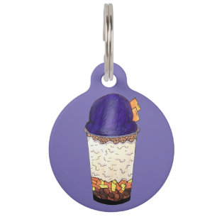 Halo-Halo (Haluhalo) Filipino Hawaiian Shave Ice Pet Tag