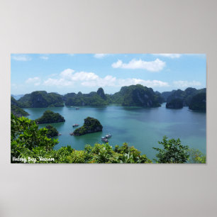 Halong Bay, Vietnam Custom Poster