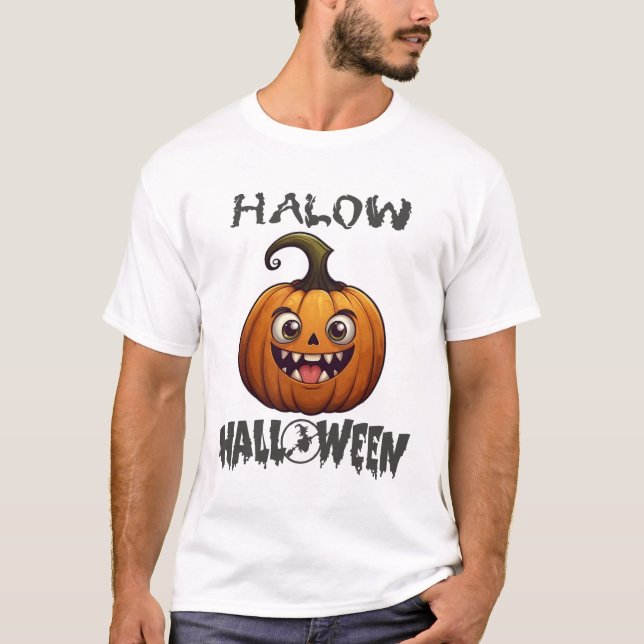 halow halloween T-Shirt (Front)