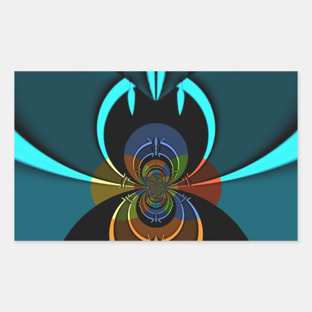 Haloween Special Hakuna Matata Rectangular Sticker (Front)