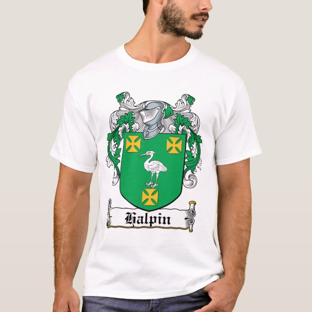 Halpin Family Crest T-Shirt (Front)