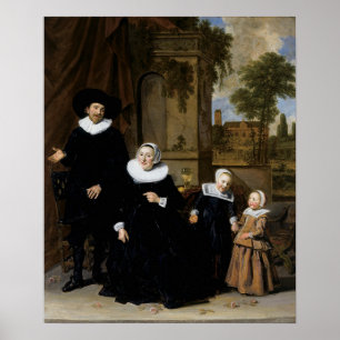 Hals - Portrait Of A Dutch Family Poster