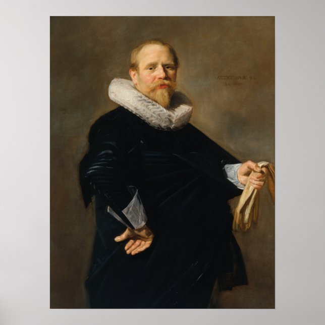 Hals - Portrait Of A Man Poster (Front)
