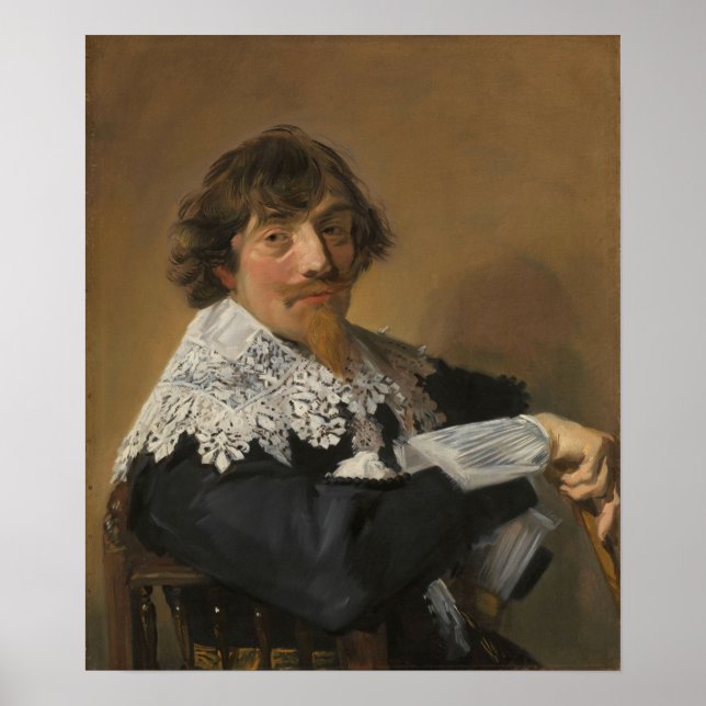 Hals - Portrait Of A Man Poster (Front)