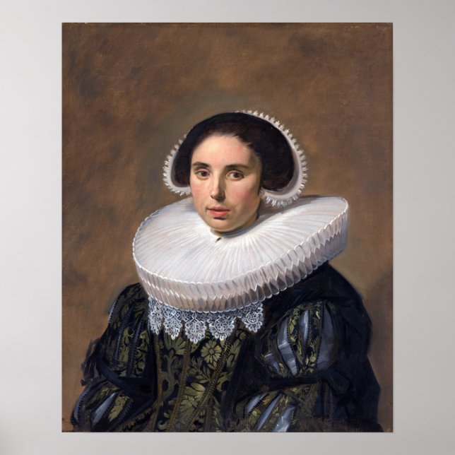 Hals - Portrait Of A Woman Poster (Front)
