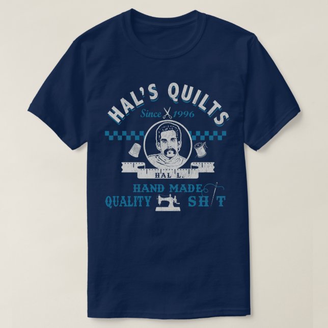 Hals Quilts Happy Gilmore Worn Dks T-Shirt (Design Front)