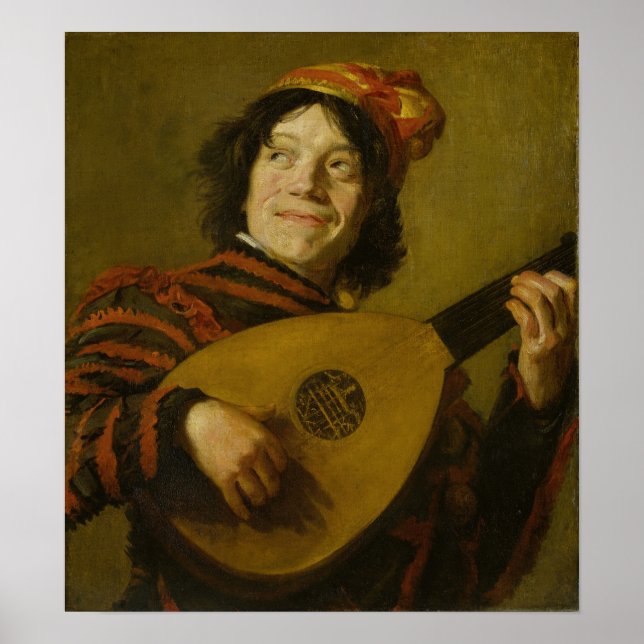 Hals - The Lute Player Poster (Front)