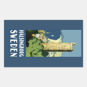 Halsingborg ~ Sweden Rectangular Sticker
