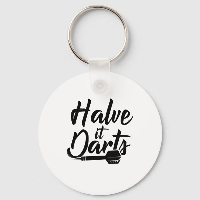 Halve It Darts Key Ring (Front)