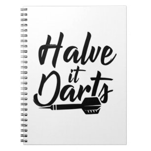 Halve It Darts Notebook