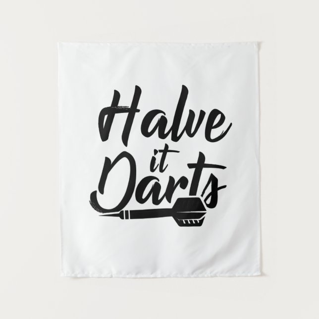 Halve It Darts Tapestry (Front)