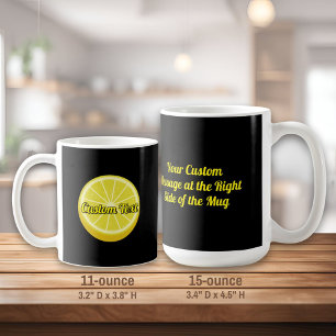 Halve Lemon Coffee Mug