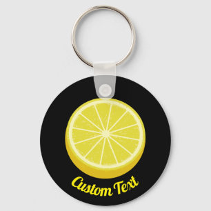 Halve Lemon Keychain