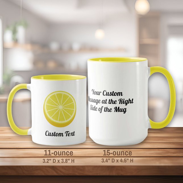 Halve Lemon Mug (Creator Uploaded)