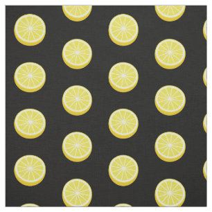 Halve Lemon Pattern Fabric