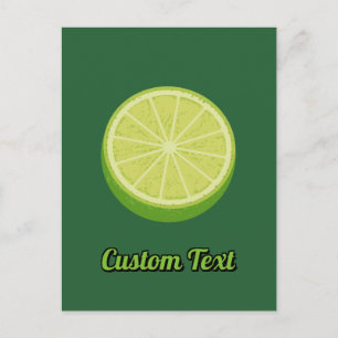Halve Lime Postcard