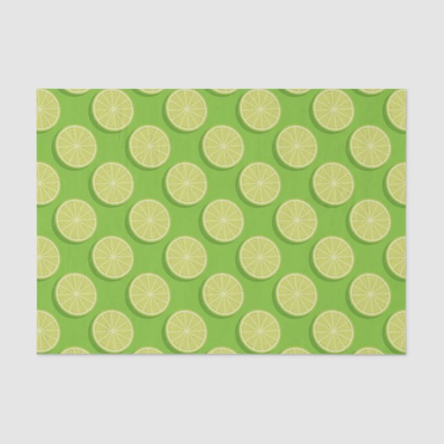 Halve Lime Tissue Paper (Front)