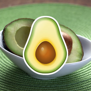 Halved Avocado