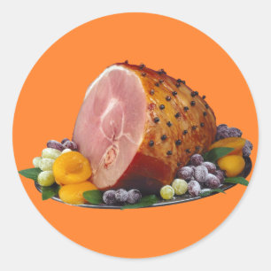 Ham Classic Round Sticker