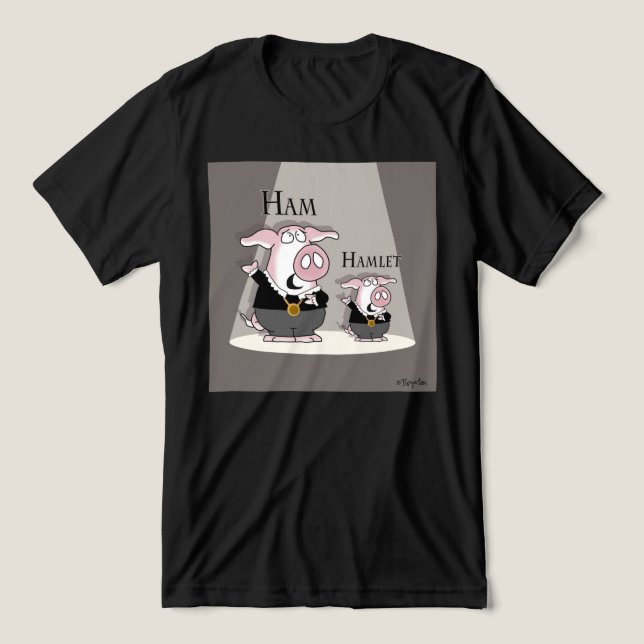 Ham / Hamlet Tri-Blend Shirt (Design Front)