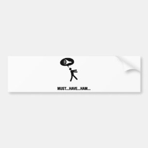 Ham Lover Bumper Sticker