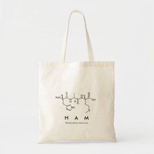 Ham peptide name bag