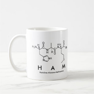 Ham peptide name mug