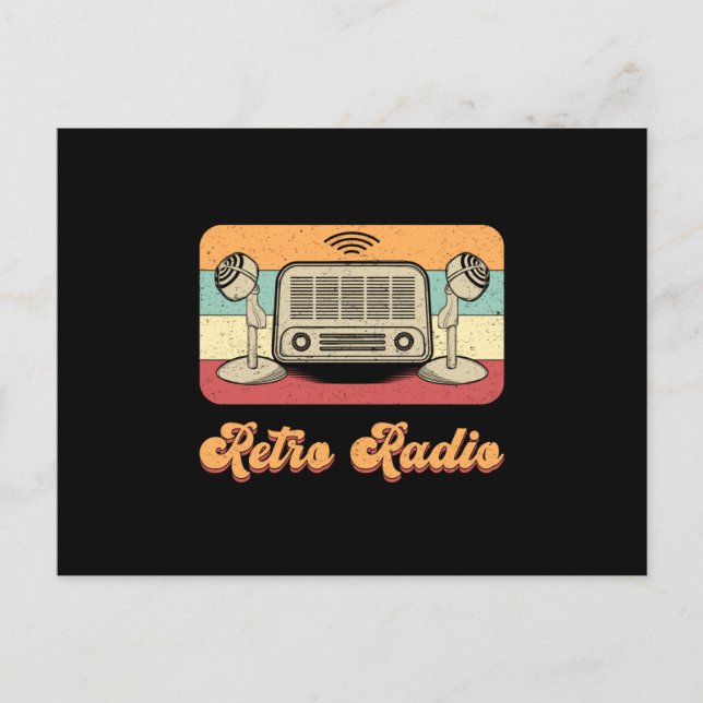 HAM Radio Antenna Amateur Code Operator Gift Idea Postcard (Front)