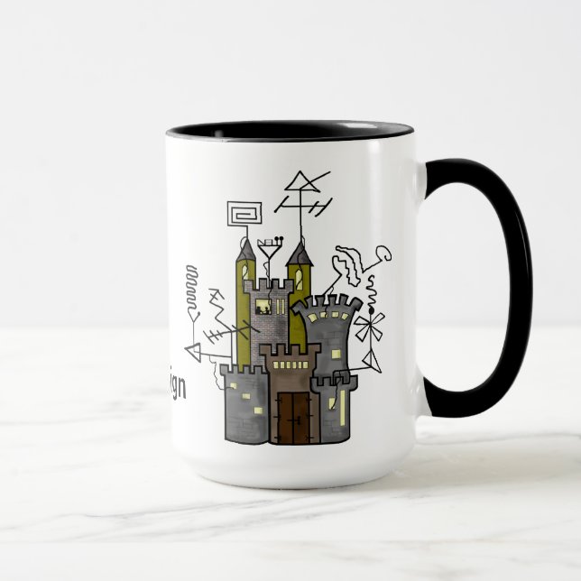 Ham Radio Castle Shack Mug   Customise It! (Right)