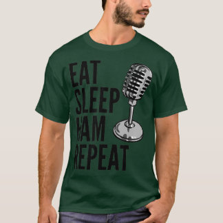 Ham Radio - Eat Sleep Ham Repeat T-Shirt