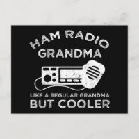 Ham Radio Grandma Like Regular Grandma But Cooler