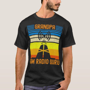 Ham Radio Grandpa Guru Amateur Operator Vintage T-Shirt