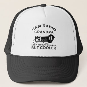 Ham Radio Grandpa Like Regular Grandpa But Cooler Trucker Hat