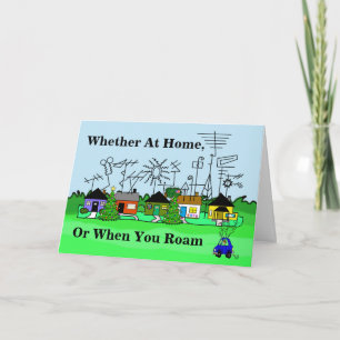 Ham Radio HOA & Mobile Rig Christmas Card