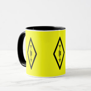 HAM Radio International Amateur Radio - Yellow Mug