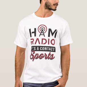 HAM Radio Operator Amateur Code Antenna Gift Idea T-Shirt