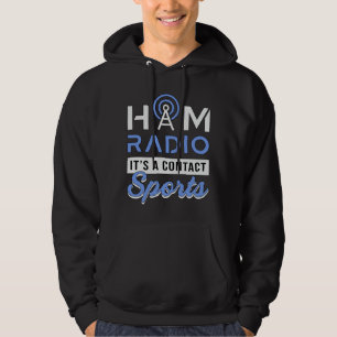 HAM Radio Operator Antenna Amateur Code Gift Idea Hoodie