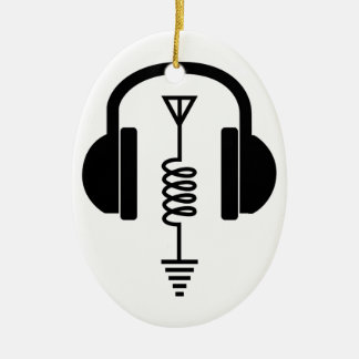 Ham Radio Operator Ceramic Ornament