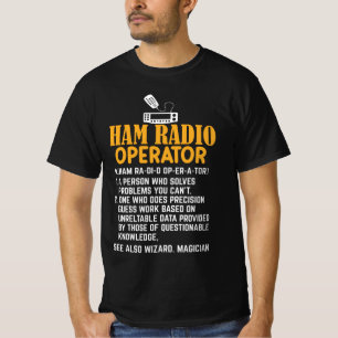 Ham Radio Operator Definition T-Shirt