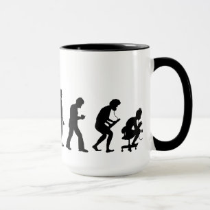 Ham Radio Operator Evolution Mug