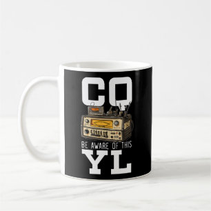 Ham Radio Operator Morse Code Antenna Radioactivit Coffee Mug