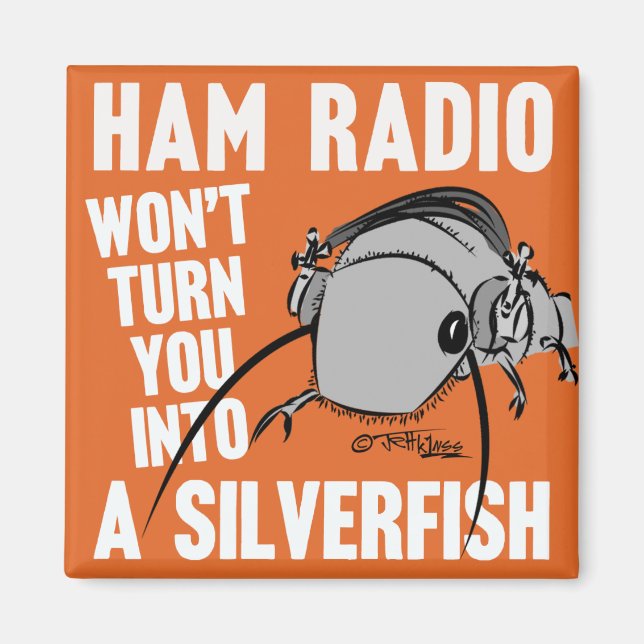 HAM RADIO Recruiting Magnet of Reassurance (Front)