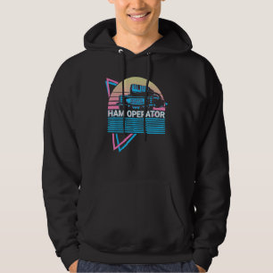 Ham Radio Retro Radio Operator Ham Operator Hoodie
