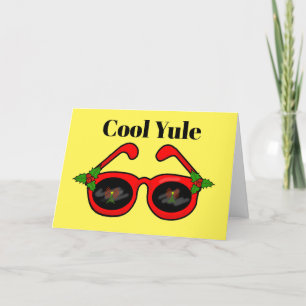Ham Radio Sunglasses Christmas Card