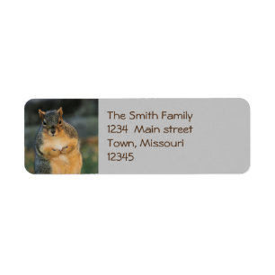 Ham Return Address Label